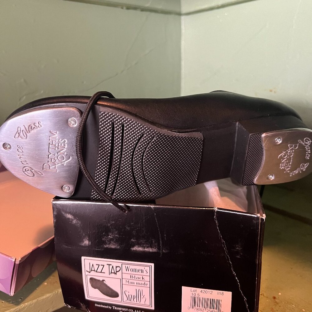 DanceClass - PTM101 Woman's Full Sole Jazz Tap Shoe